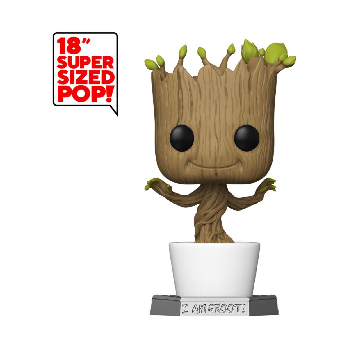 Guardians of the Galaxy Super Sized POP! Marvel Vinyl Figure Dancing Groot 46 cm - 889698500944 - CrystalLotus.eu