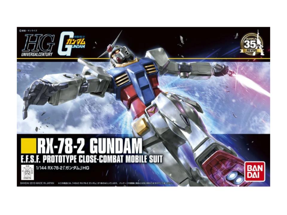 Gundam - 1/144 HGUC RX - 78 - 2 Gundam - 4573102574039 - CrystalLotus.eu