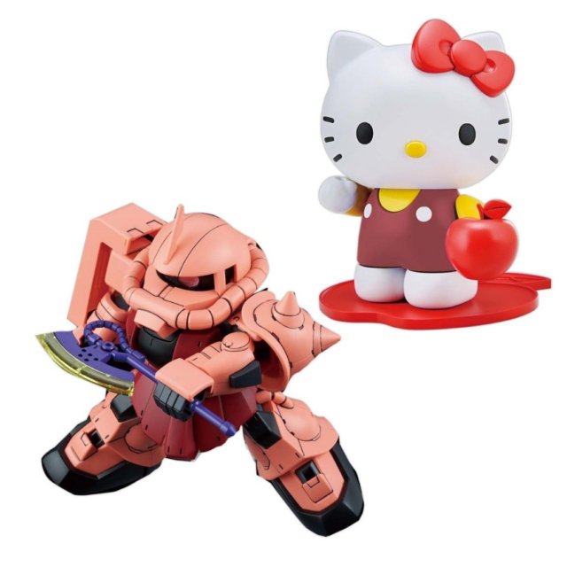 Gundam - Hello Kitty/Ms - 06S Char&