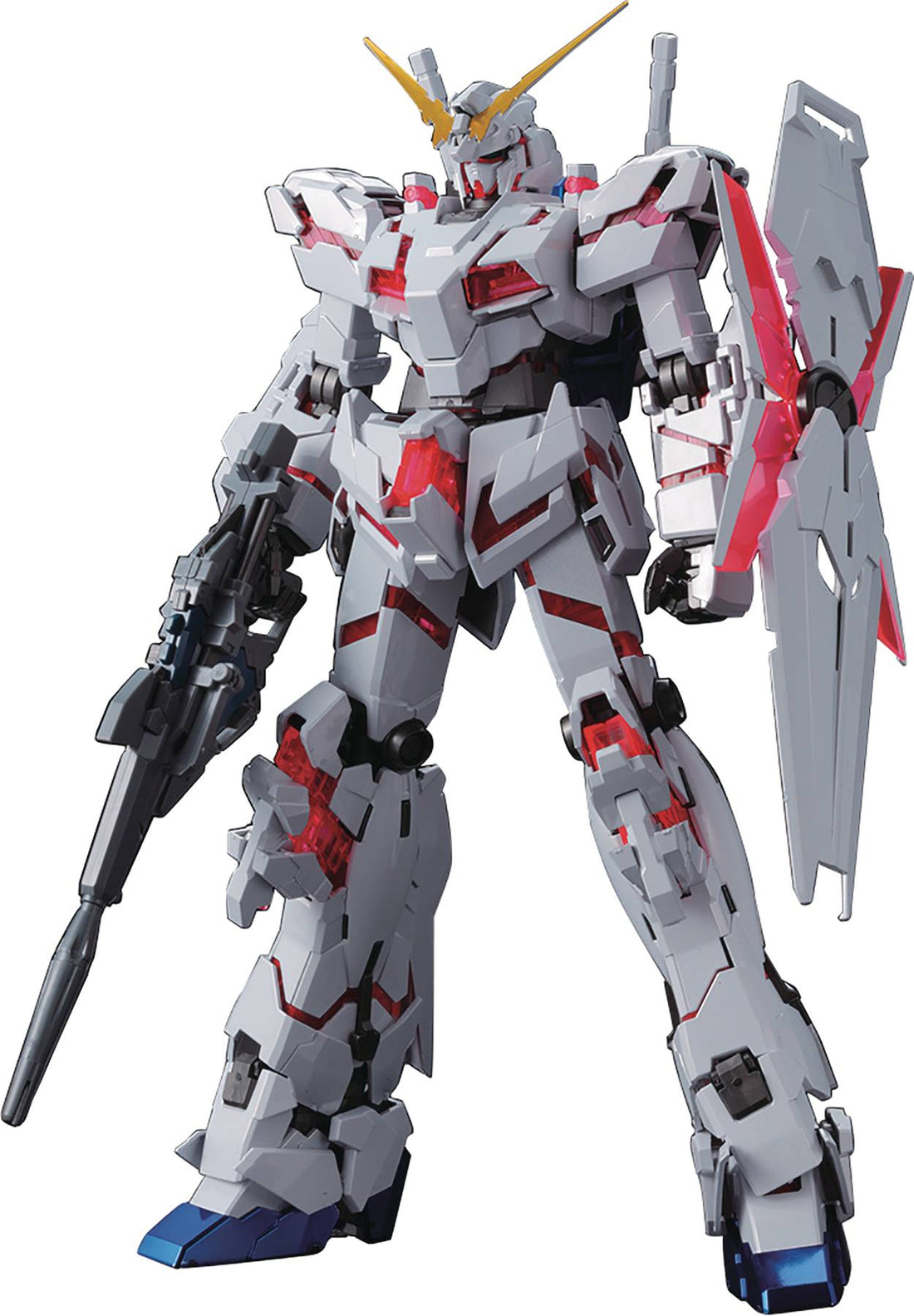 Gundam - MG 1/100 Unicorn Gundam (Red/Green Twin Frame Edition) Titanium Finish - 4549660150893 - CrystalLotus.eu