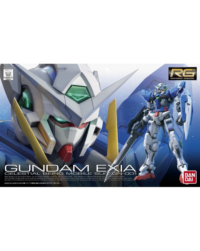 Gundam - RG 1/144 Gundam Exia - 4543112894816 - CrystalLotus.eu