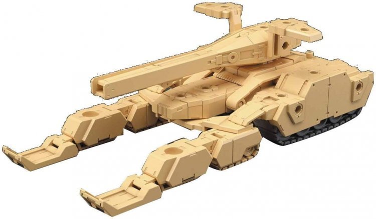 GunPla - 30MM - Extended Armament Vehicle Tank Version (Brown) 1/144 - 4573102606976 - CrystalLotus.eu