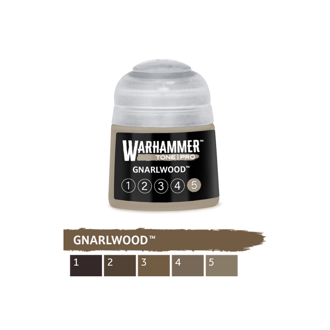 Warhammer Tone Pro - Gnarlwood 5 (12ml) (20-025) - 5011921275618 - crystallotus.eu