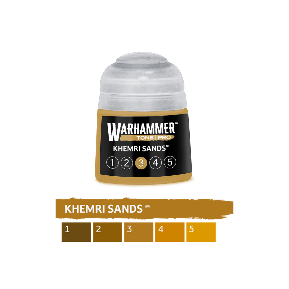 Warhammer Tone Pro - Khemri Sands 3 (12ml) (20-033) - 5011921275649 - crystallotus.eu