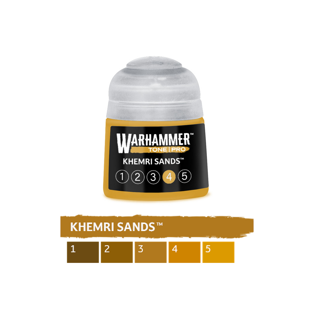 Warhammer Tone Pro - Khemri Sands 4 (12ml) (20-034) - 5011921275656 - crystallotus.eu