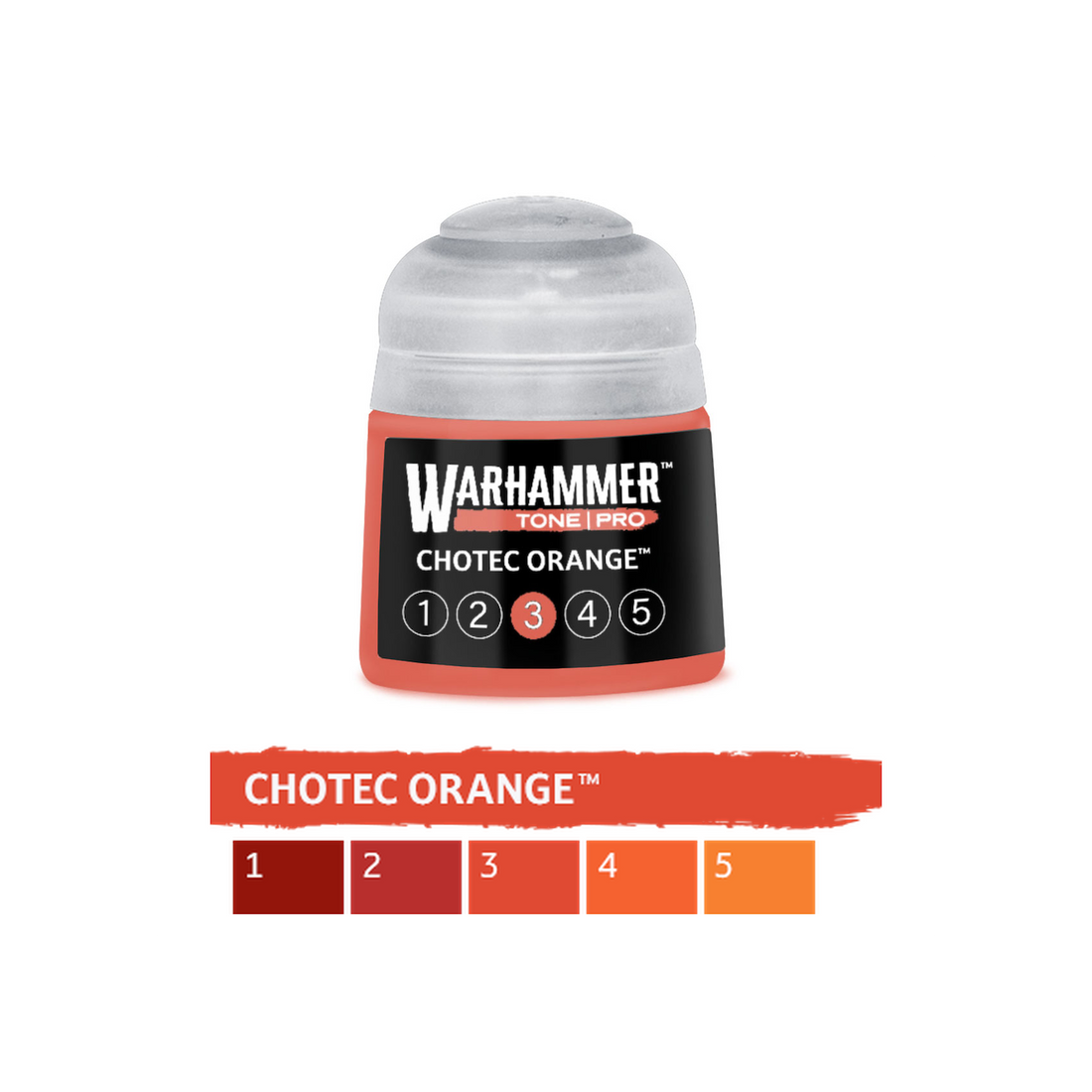 Warhammer Tone Pro - Chotec Orange 3 (12ml) (20-173) - 5011921276042 - crystallotus.eu