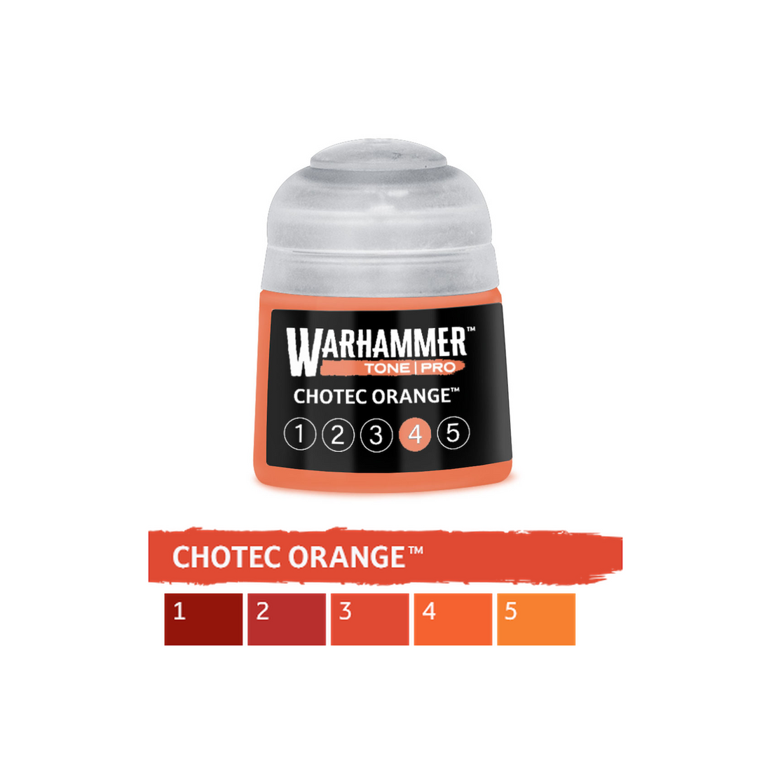 Warhammer Tone Pro - Chotec Orange 4 (12ml) (20-174) - 5011921276059 - crystallotus.eu