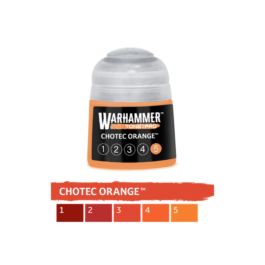 Warhammer Tone Pro - Chotec Orange 5 (12ml) (20-175) - 5011921276066 - crystallotus.eu
