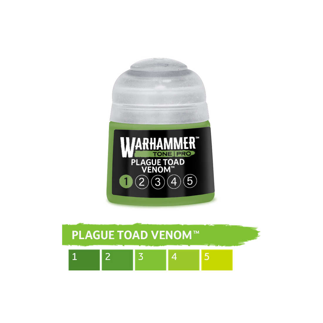Warhammer Tone Pro - Plague Toad Venom 1 (12ml) (20-211) - 5011921276226 - crystallotus.eu