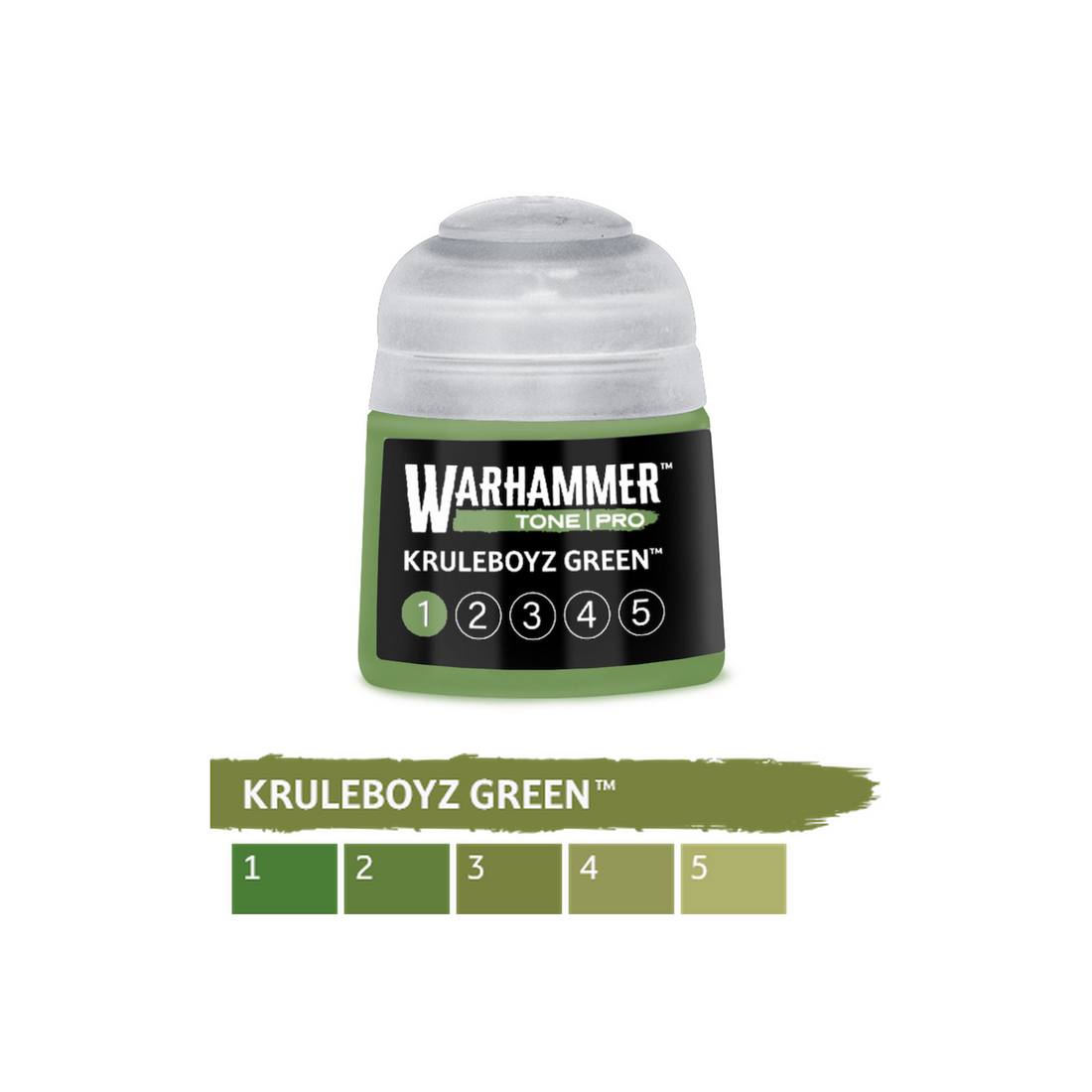 Warhammer Tone Pro - Kruleboyz Green 1 (12ml) (20-221) - 5011921276271 - crystallotus.eu