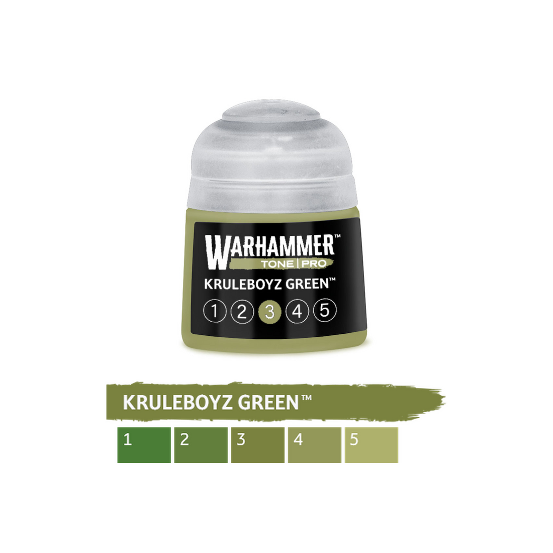 Warhammer Tone Pro - Kruleboyz Green 3 (12ml) (20-223) - 5011921276295 - crystallotus.eu