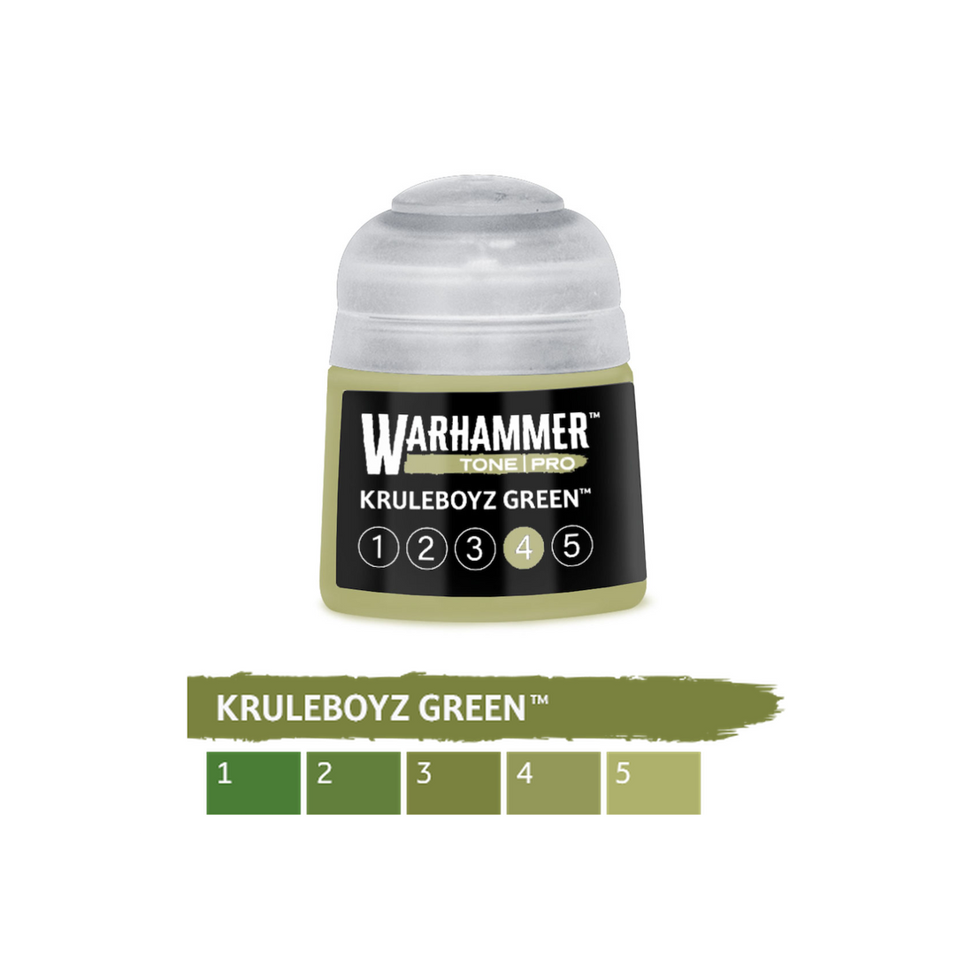 Warhammer Tone Pro - Kruleboyz Green 4 (12ml) (20-224) - 5011921276301 - crystallotus.eu