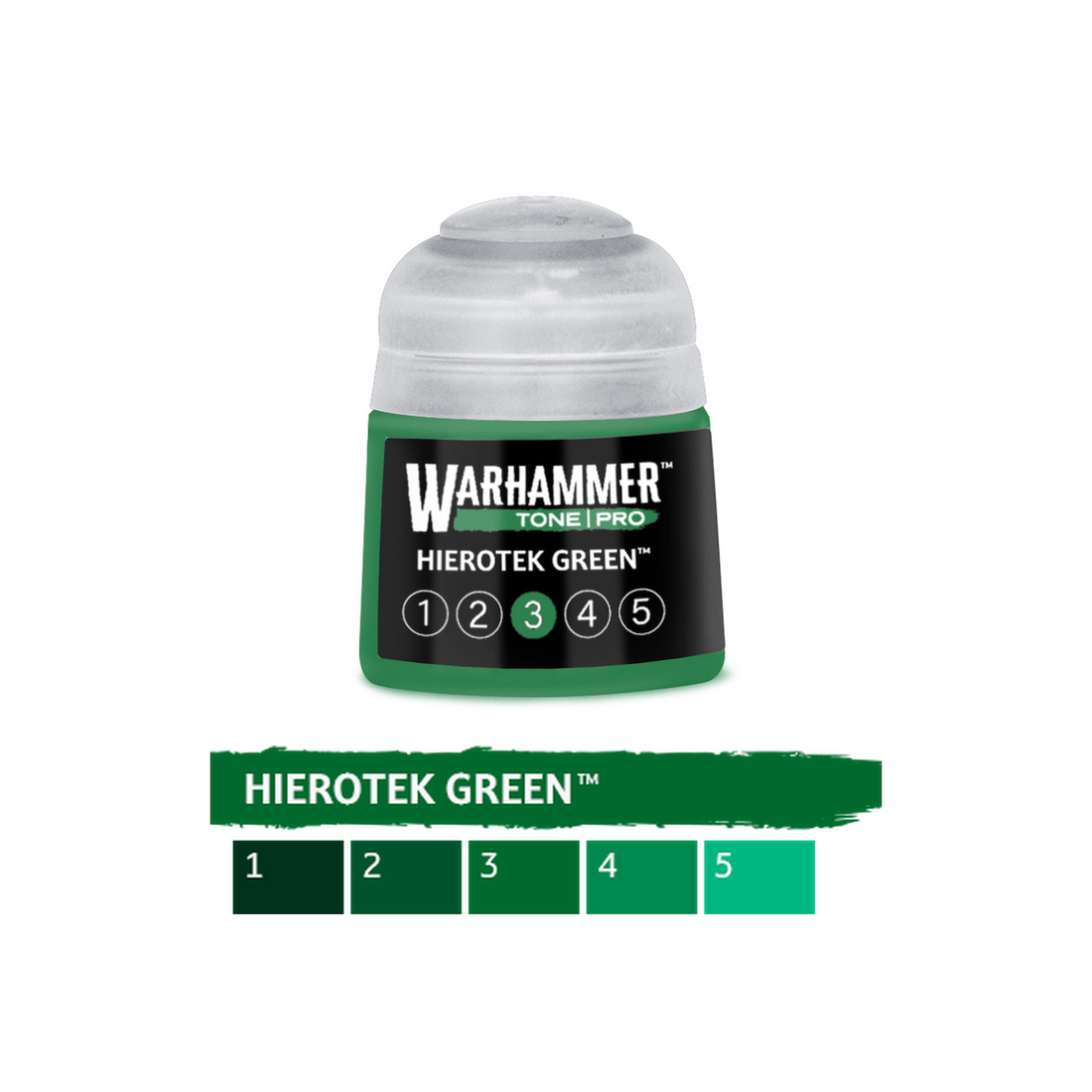 Warhammer Tone Pro - Hierotek Green 3 (12ml) (20-273) - 5011921276998 - crystallotus.eu