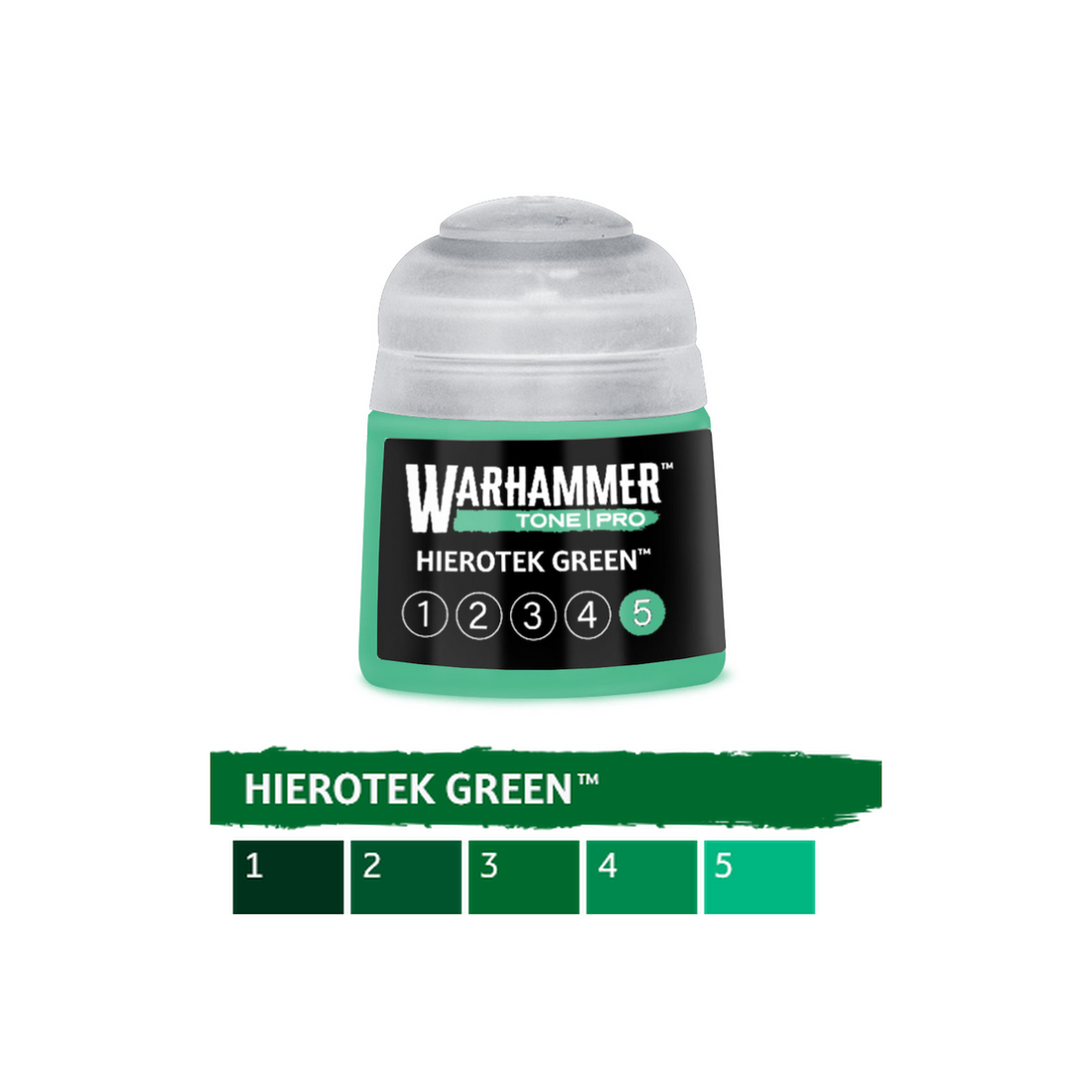 Warhammer Tone Pro - Hierotek Green 5 (12ml) (20-275) - 5011921277032 - crystallotus.eu