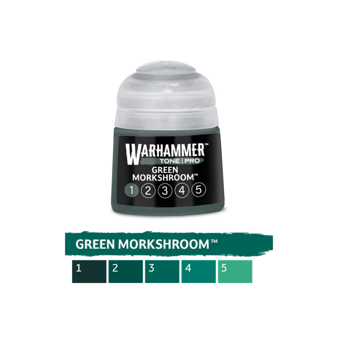 Warhammer Tone Pro - Green Morkshroom 1 (12ml) (20-281) - 5011921277063 - crystallotus.eu