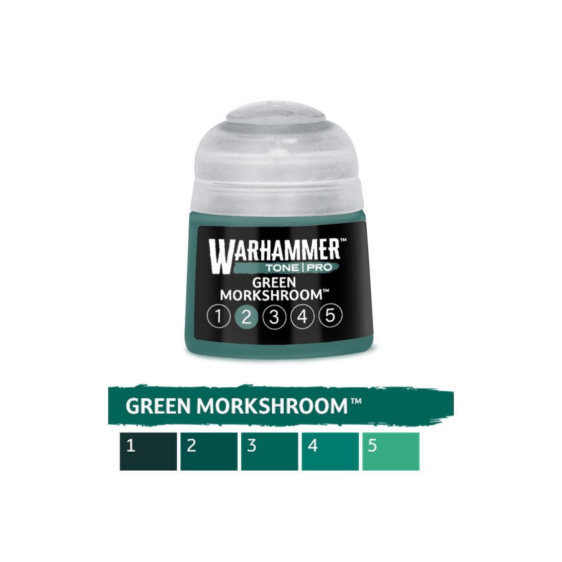 Warhammer Tone Pro - Green Morkshroom 2 (12ml) (20-282) - 5011921277087 - crystallotus.eu