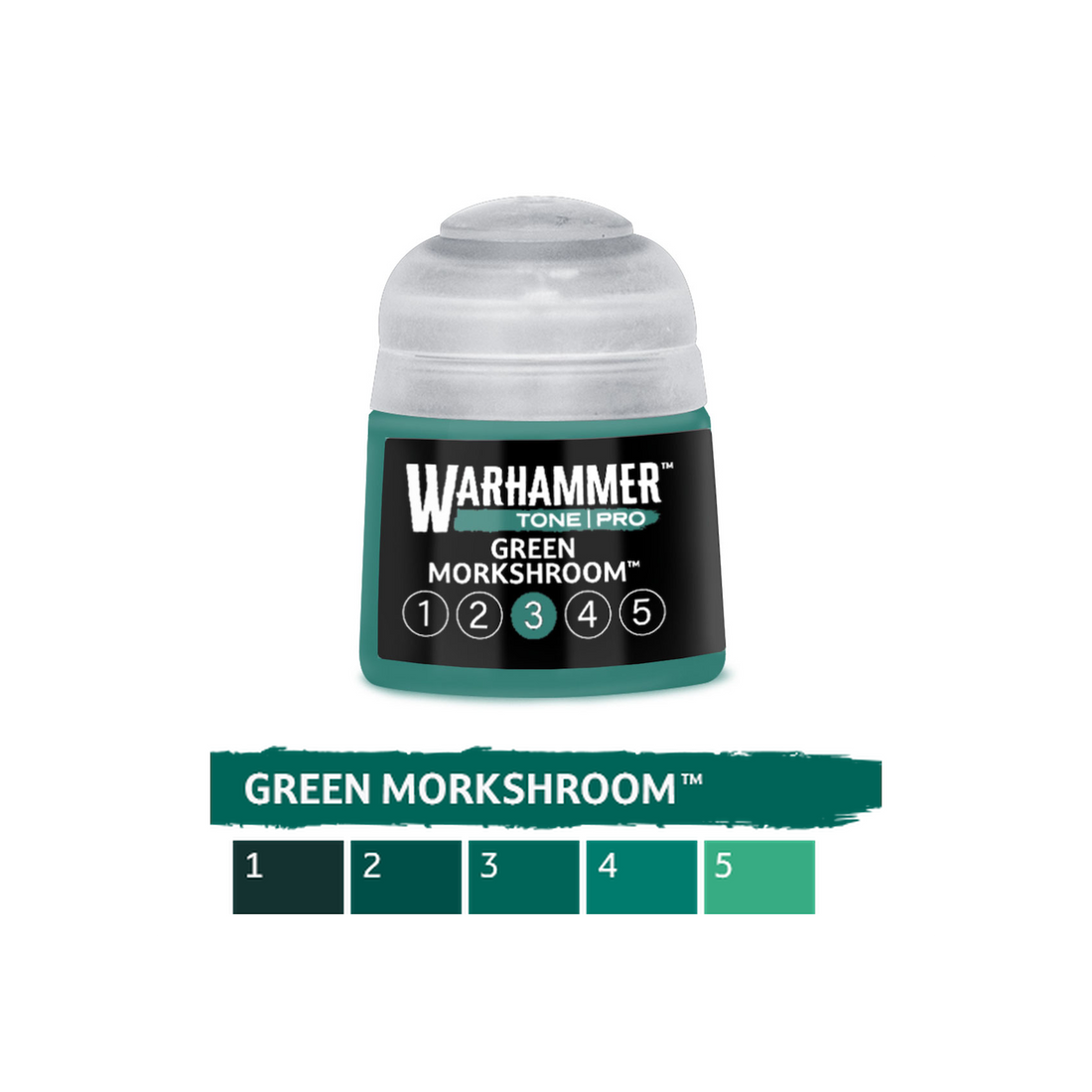 Warhammer Tone Pro - Green Morkshroom 3 (12ml) (20-283) - 5011921277117 - crystallotus.eu