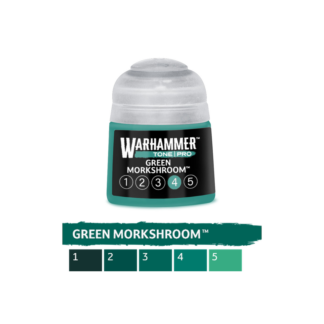 Warhammer Tone Pro - Green Morkshroom 4 (12ml) (20-284) - 5011921277131 - crystallotus.eu