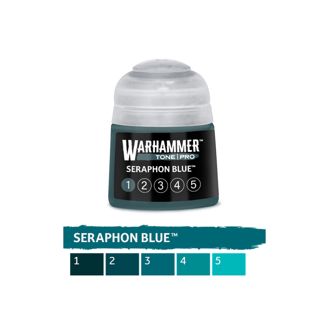 Warhammer Tone Pro - Seraphon Blue 1 (12ml) (20-301) - 5011921277179 - crystallotus.eu