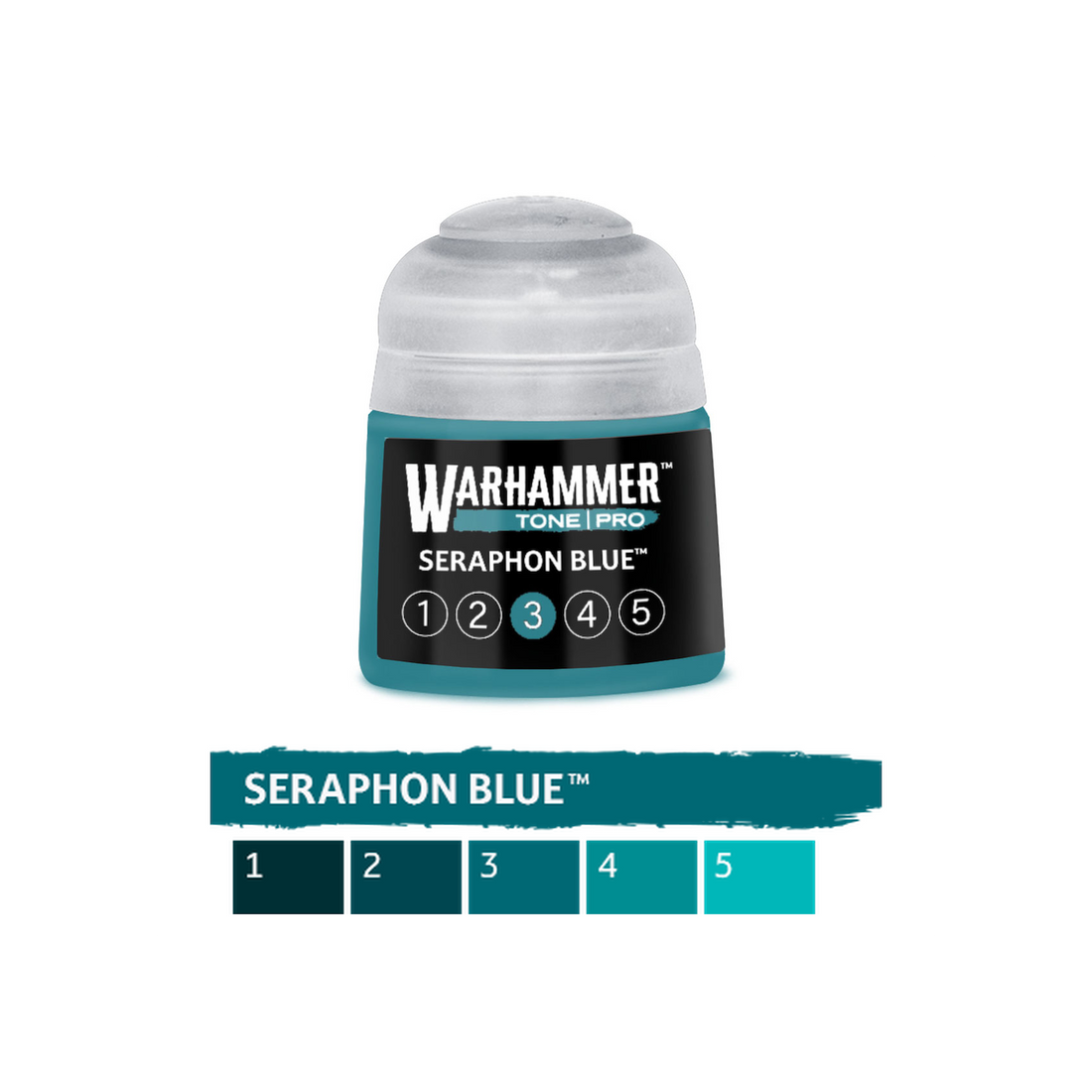 Warhammer Tone Pro - Seraphon Blue 3 (12ml) (20-303) - 5011921277223 - crystallotus.eu