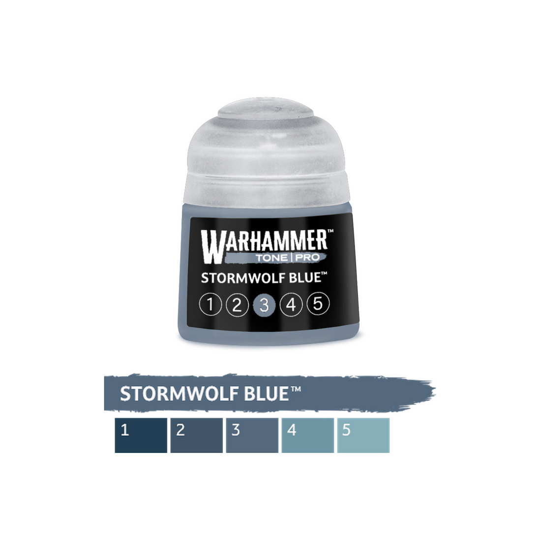 Warhammer Tone Pro - Stormwolf Blue 3 (12ml) (20-333) - 5011921277469 - crystallotus.eu