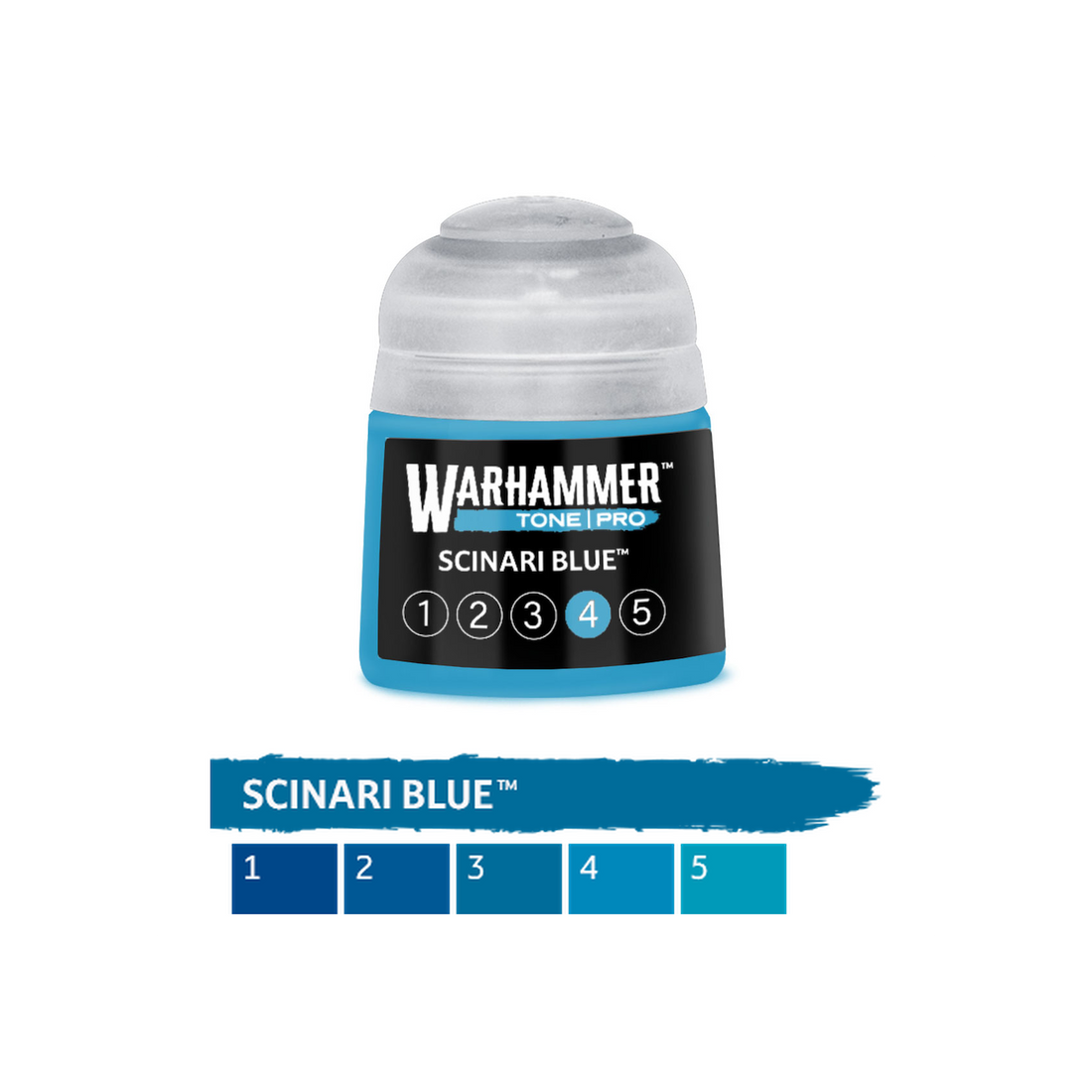 Warhammer Tone Pro - Scinari Blue 4 (12ml) (20-344) - 5011921277650 - crystallotus.eu