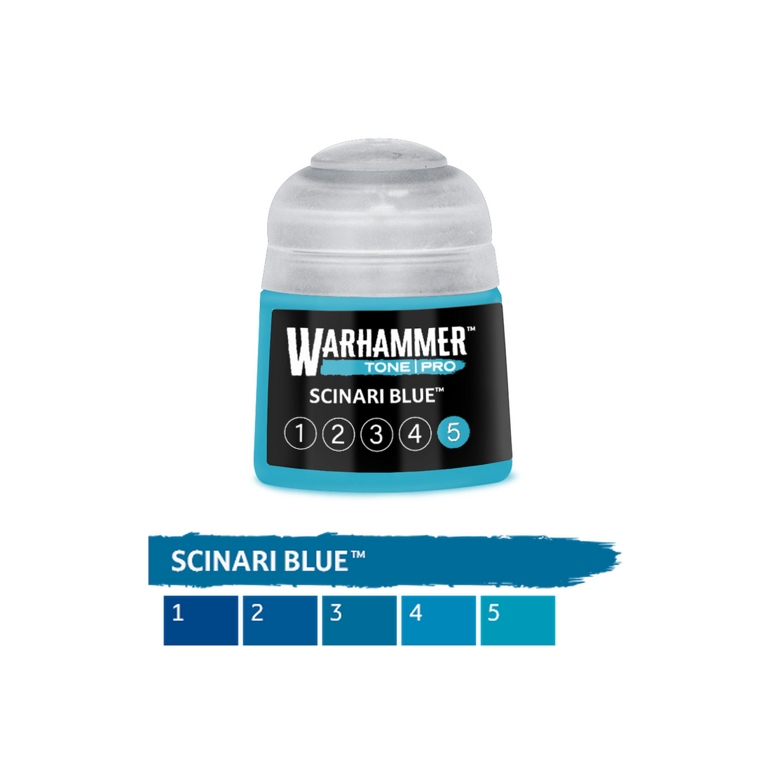 Warhammer Tone Pro - Scinari Blue 5 (12ml) (20-345) - 5011921277681 - crystallotus.eu