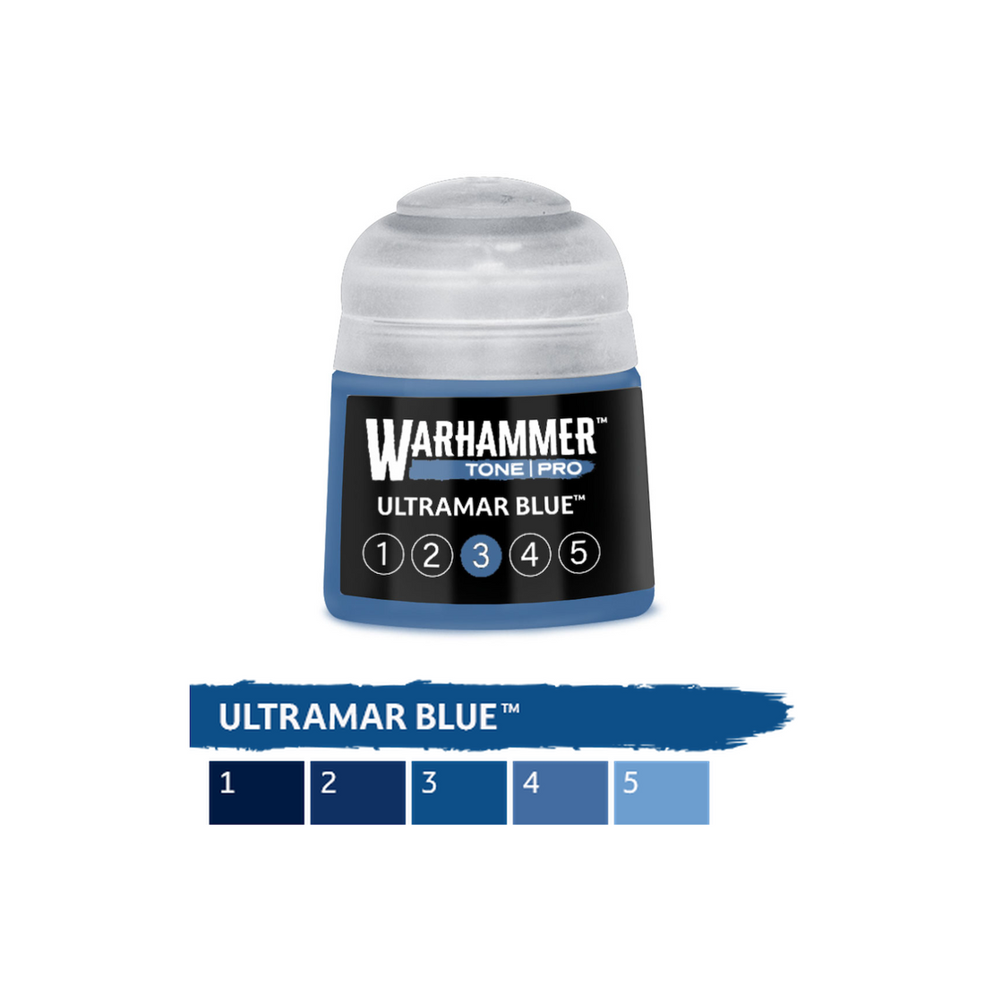 Warhammer Tone Pro - Ultramar Blue 3 (12ml) (20-363) - 5011921277773 - crystallotus.eu