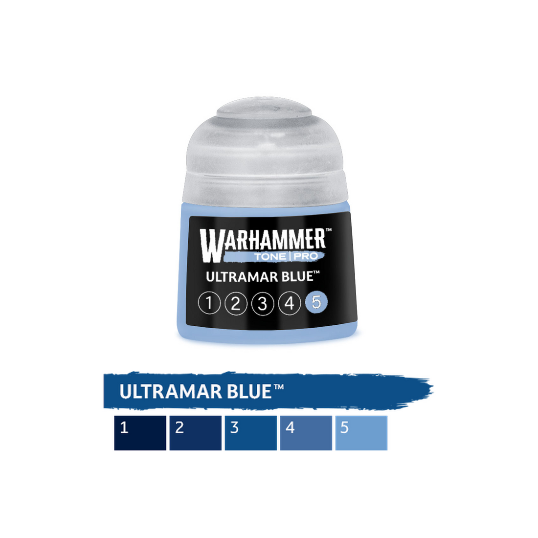 Warhammer Tone Pro - Ultramar Blue 5 (12ml) (20-365) - 5011921277797 - crystallotus.eu