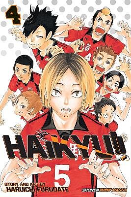 Haikyu!!, Volume 4 of 45 (by Haruichi Furudate) - 9781421587691 - Crystal Lotus