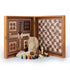 Handcrafted 5 - in - 1 Combo Game Collection - Chess, Backgammon, Ludo, Snakes & Checkers - Classic Style (by Manopoulos) - 5200430706434 - Crystal Lotus