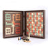Handcrafted 5 - in - 1 Combo Game Collection - Chess, Backgammon, Ludo, Snakes & Checkers - Vintage (by Manopoulos) - 5250000000028 - Crystal Lotus