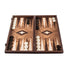Handcrafted Backgammon Set Premium Walnut Burl Large 48x52cm (by Manopoulos) - 5250000000002 - Crystal Lotus