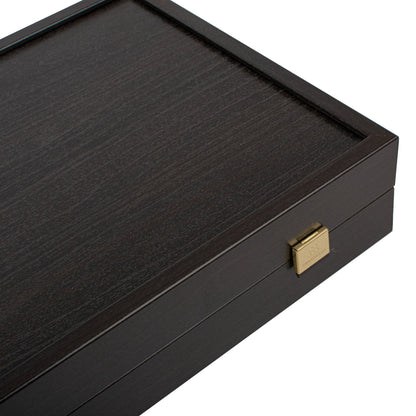Handcrafted Backgammon Set Wenge Replica Wood Small 30x32cm (by Manopoulos) (TXL3VV) - 5200430704300 - Crystal Lotus