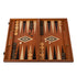 Handcrafted Mahogany Backgammon Set with Side Racks - Elegant Marquetry Design 48x60cm (by Manopoulos) - 5250000000039 - Crystal Lotus