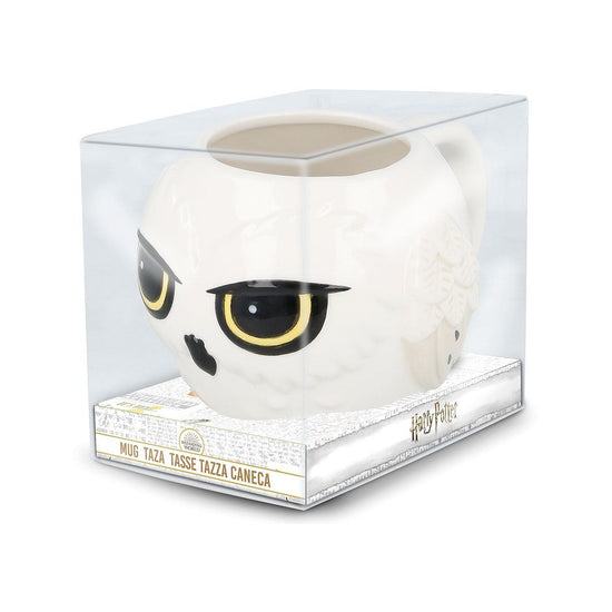 Harry Potter 3D Mug Hedwig - 8412497789030 - CrystalLotus.eu