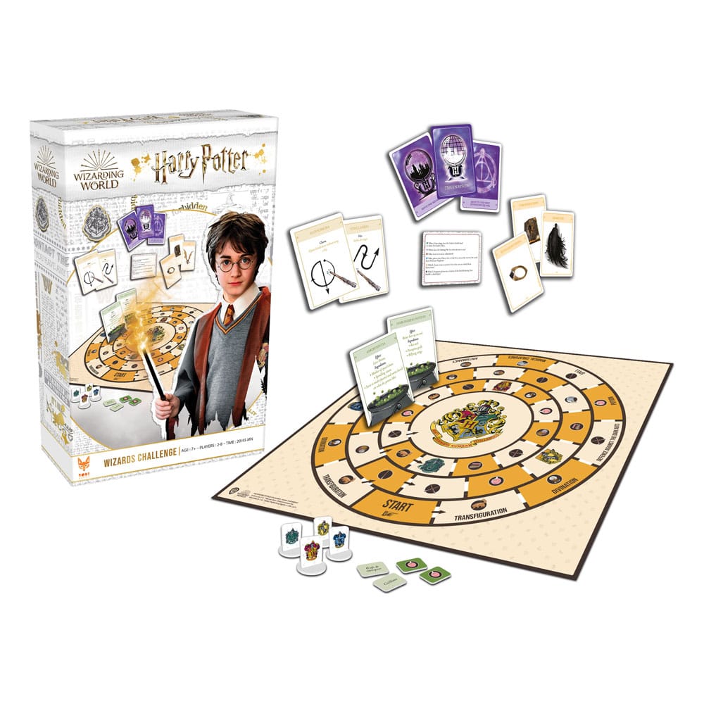 Harry Potter Board Game Wizards Challenge (English Version) - 3760089892077 - Crystal Lotus