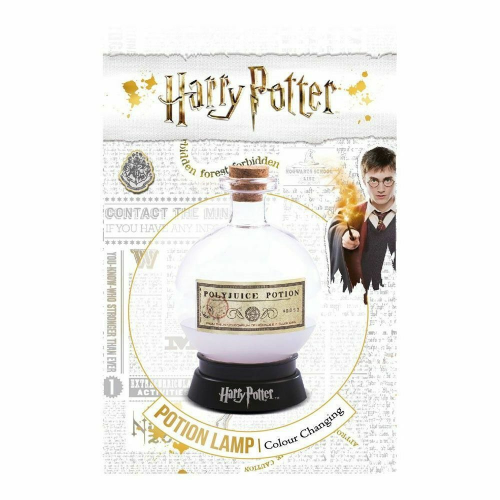 Harry Potter Colour - Changing Mood Lamp Polyjuice Potion 14 cm - 5060960743947 - Crystal Lotus