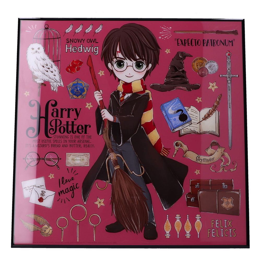 Harry Potter Crystal Clear Picture Harry Potter 32 x 32 cm - 801269143787 - CrystalLotus.eu