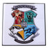 Harry Potter Crystal Clear Picture Hogwarts Crest 32 x 32 cm - 801269143626 - CrystalLotus.eu