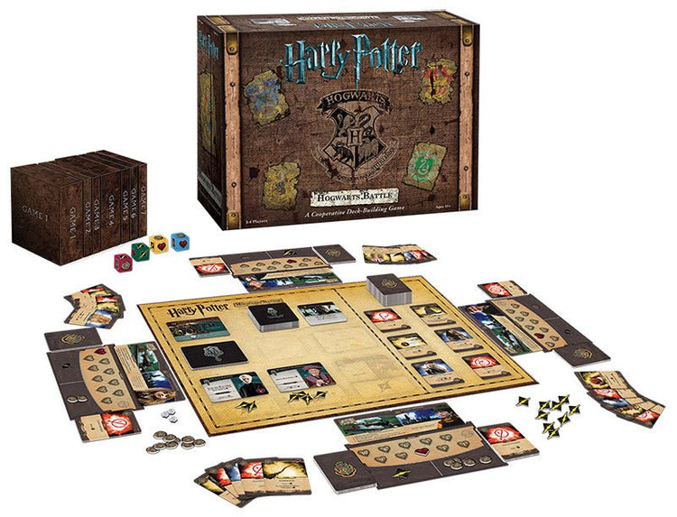 Harry Potter Hogwarts Battle A Cooperative Deck - Building Game - En - 700304047700 - CrystalLotus.eu