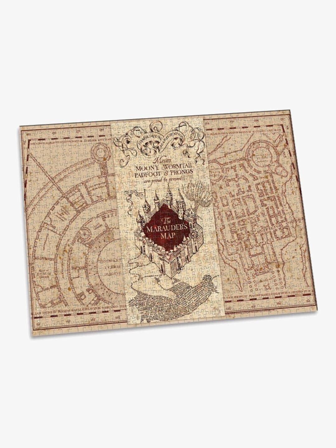 Harry Potter Jigsaw Puzzle Marauders Map (1000 pieces) - 840391112254 - CrystalLotus.eu