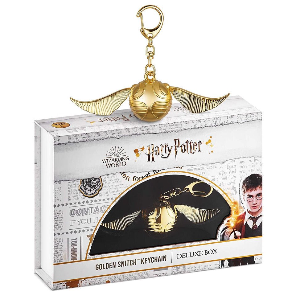 Harry Potter Keychain Golden Snitch Deluxe Box 12 cm - 7290104319709 - CrystalLotus.eu