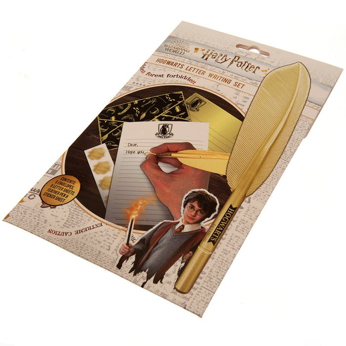 Harry Potter Letter Writing Set Feather Pen - 5060718147706 - CrystalLotus.eu