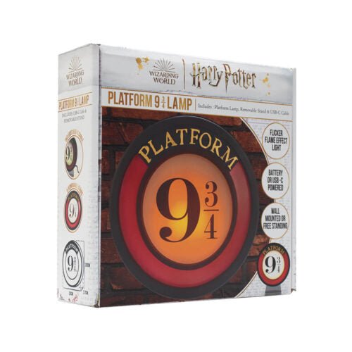 Harry Potter Light – Wall &amp; Desk – Platform 9 3/4 - 5056563717034 - CrystalLotus.eu