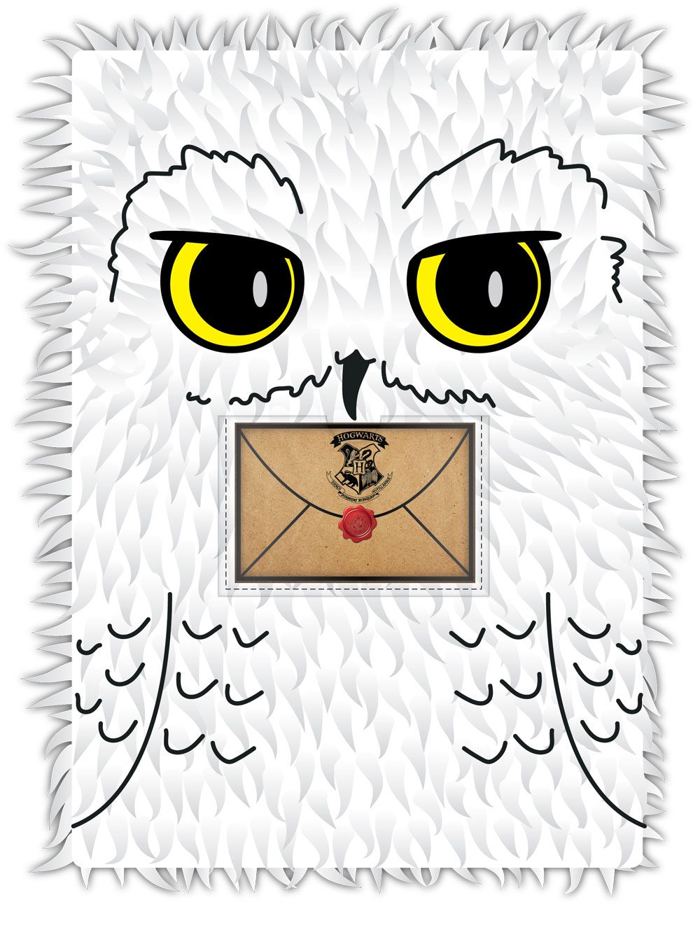 Harry Potter Notebook A5 Hedwig - 5060502916754 - CrystalLotus.eu