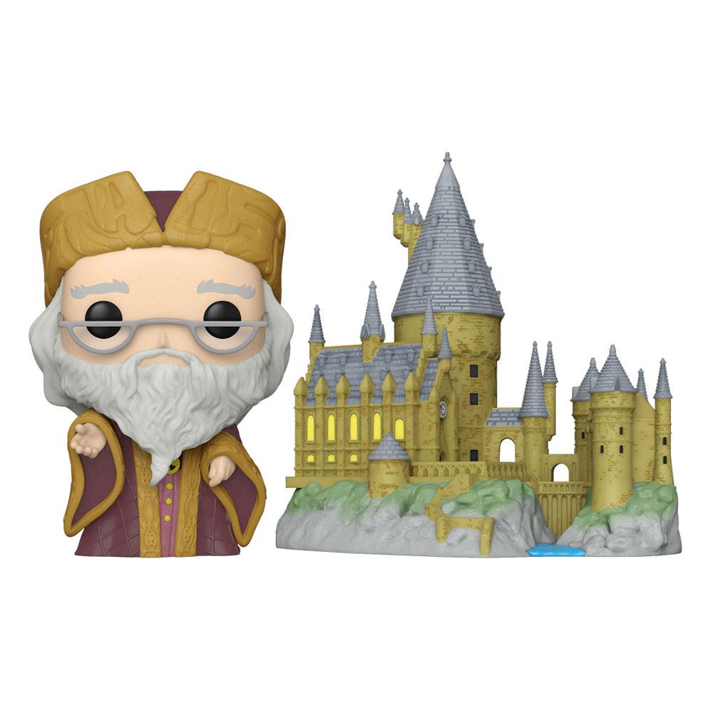 Harry Potter POP! Town Vinyl Figure Dumbledore w/Hogwarts 9 cm - 889698573635 - CrystalLotus.eu