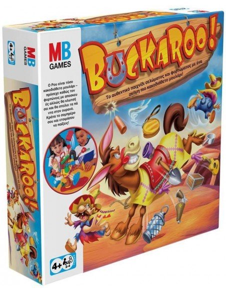 Hasbro Buckaroo 48380 (Greek Version) - 5023117773242 - CrystalLotus.eu