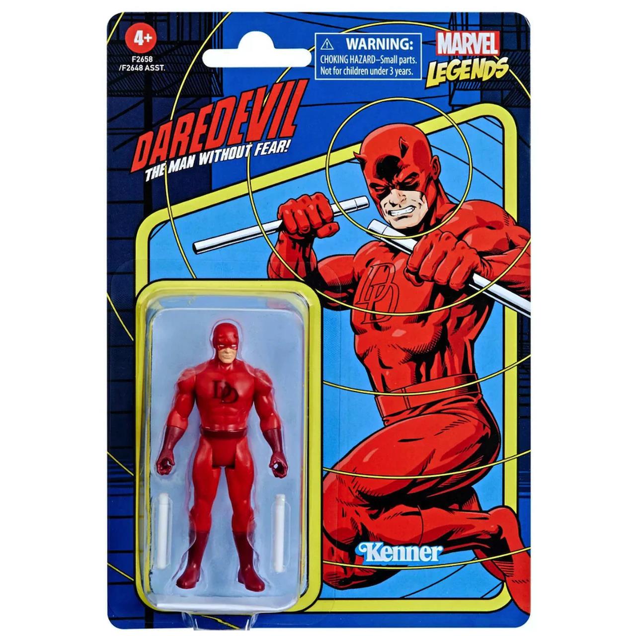 Hasbro Marvel Legends 3.75 - inch Retro Collection Daredevil - 5010993849000 - CrystalLotus.eu