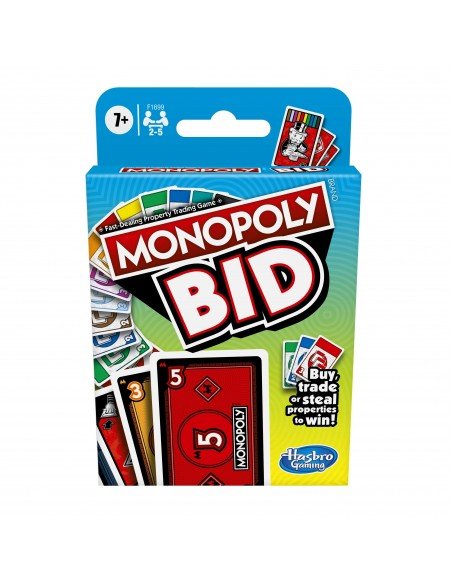 Hasbro Monopoly Bid F1699 (Greek Version) - 5010993830299 - CrystalLotus.eu